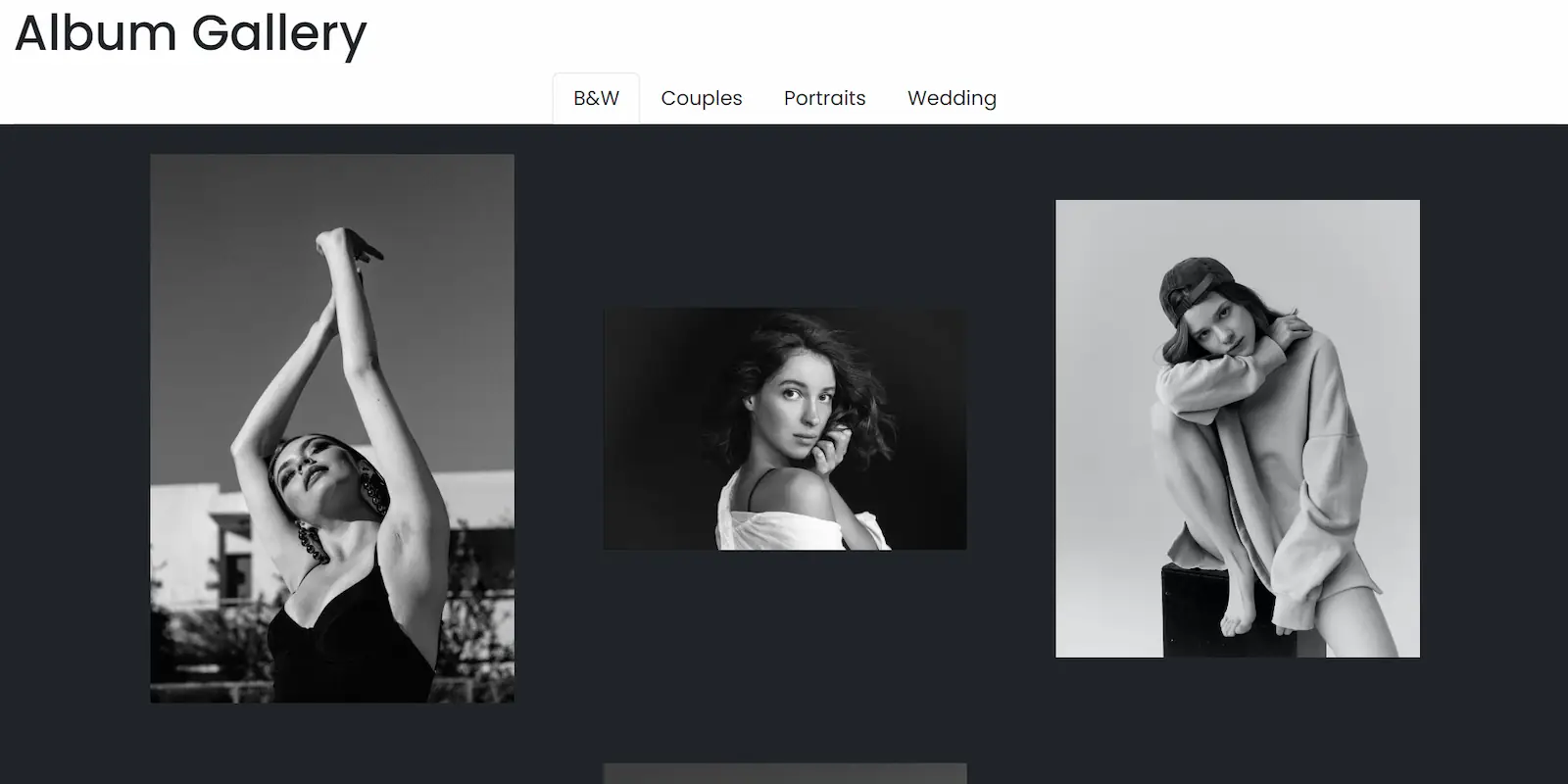 Photographer Website Slide 5